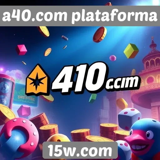 A40.com plataforma oferece diversidade de jogos online