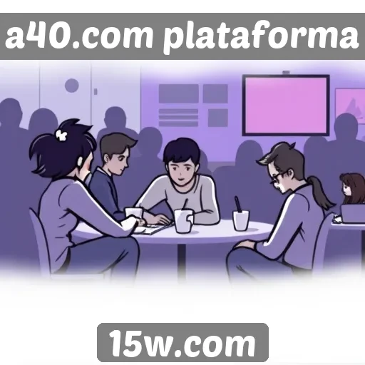 Explorando as funcionalidades da comunidade em A40.com